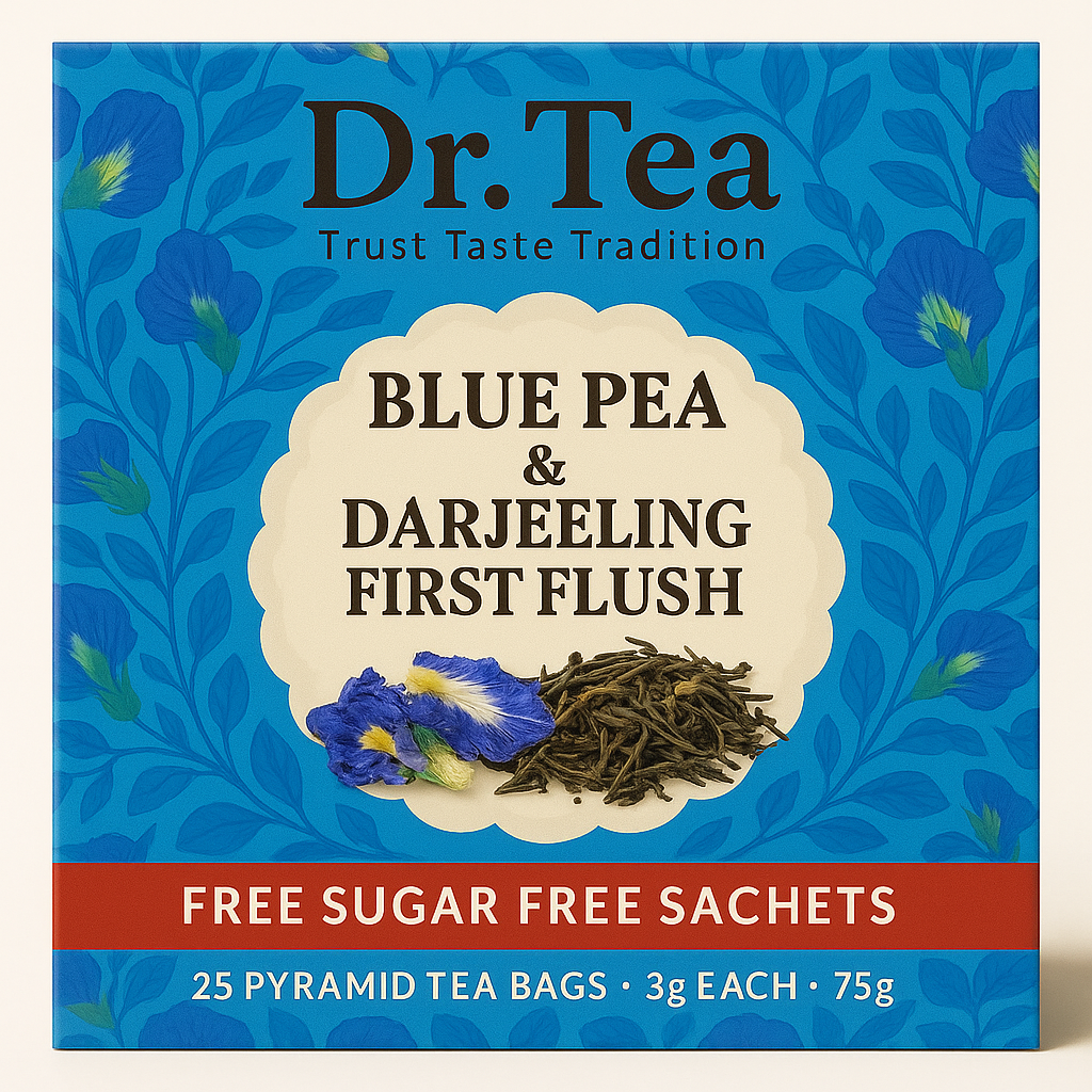 Blue Pea Green Tea.