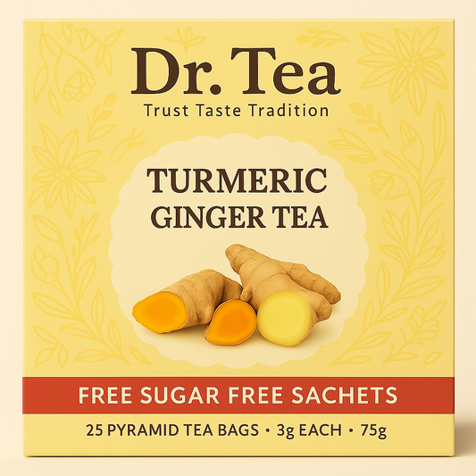 Turmeric Ginger Green Tea.