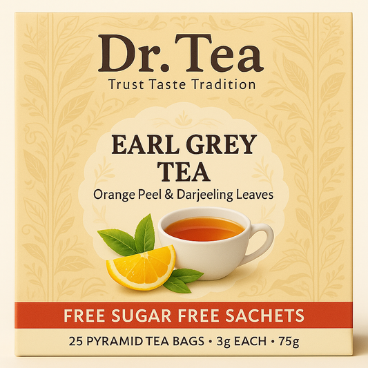 Earl Grey Green Tea.