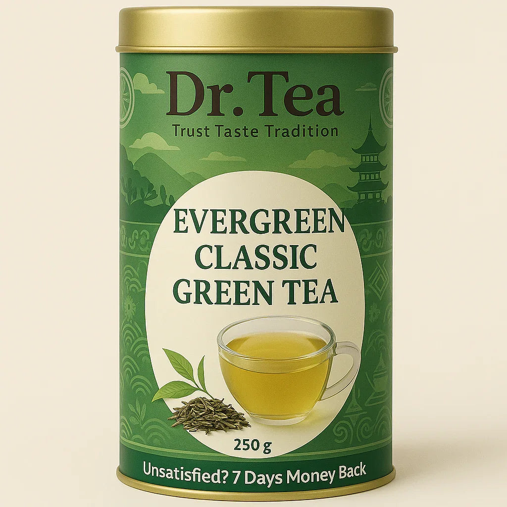 Evergreen Classic Green Tea.